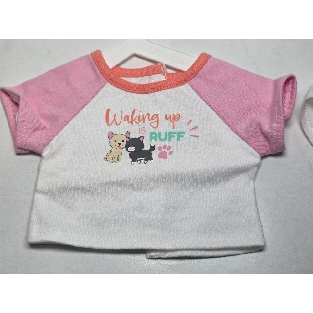 American Girl Set of T-Shirt‎ Clothes with Hangers